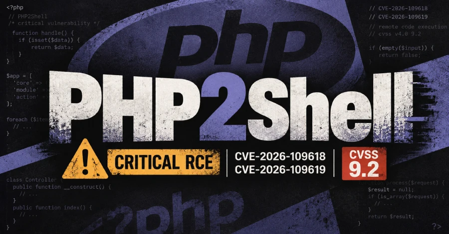 PHP 高危漏洞 CVE-2026-109618、CVE-2026-109619 与利用工具 PHP2Shell,CVSS 9.2